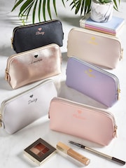 Personalised Heart & Name Small Make-Up Bag - Image 2 of 5