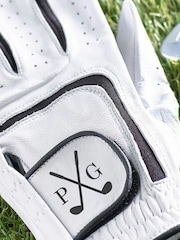 Loveabode Personalised White Golf Gloves - Image 4 of 4