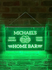 Personalised LED Man Cave Bar Sign by Loveabode - Image 3 of 5