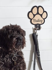 Loveabode Natural Personalised Dog Lead Hanger - Image 2 of 5