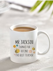 Loveabode Personalised Teacher Bee Mug - Image 3 of 3