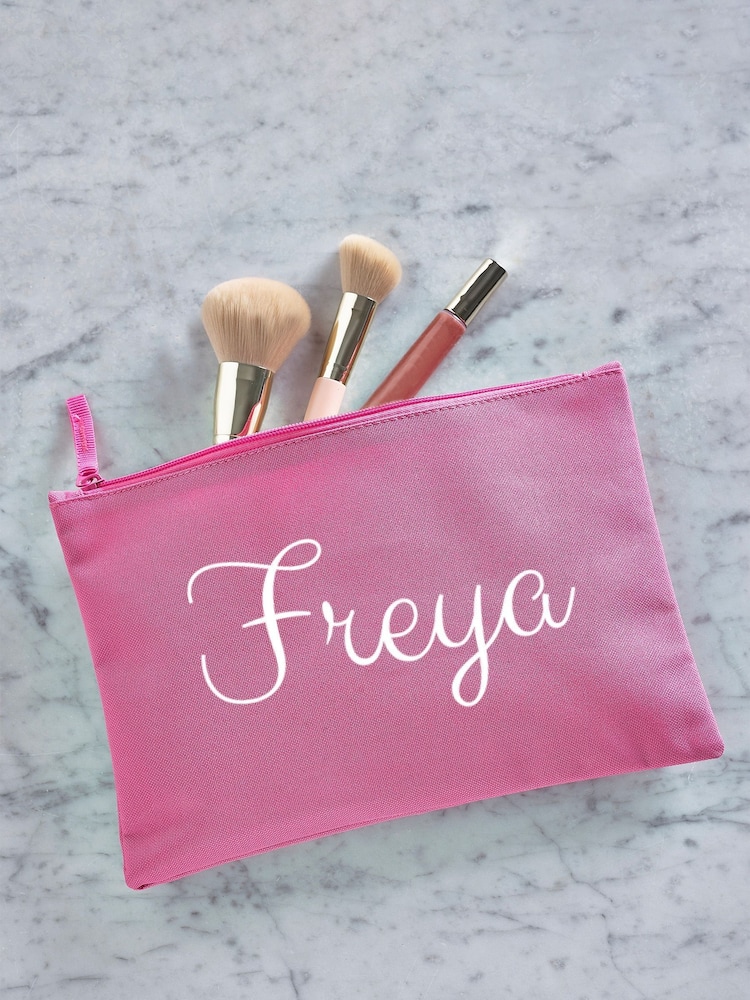 Personalised Name Pink Grab-Pouch - Image 4 of 4
