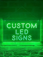 Loveabode Natural Personalised LED Light Up Iluminated Sign - Image 3 of 5