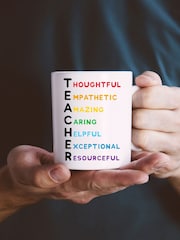 Loveabode Personalised Teacher Bee Mug - Image 2 of 4