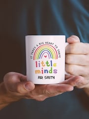 Loveabode Personalised Teachers Rainbow Mug & Coaster Set - Image 2 of 4