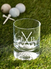 Loveabode Natural Personalised Golf Ball Glass - Image 2 of 3