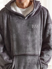 Loveabode Personalised Hooded Cosy Blanket Hoodie - Image 2 of 4