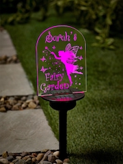 Personalised Solar "Fairy" Garden Stake Sign by Loveabode - Image 1 of 2