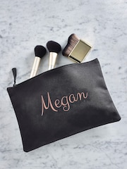 Personalised Name Black Grab-Pouch - Image 2 of 4