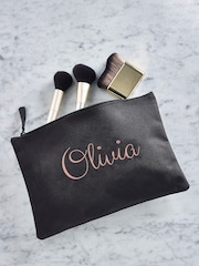 Personalised Name Black Grab-Pouch - Image 3 of 4