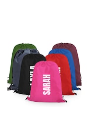 Personalised Full Name Sport Drawstring Bag - Image 1 of 4