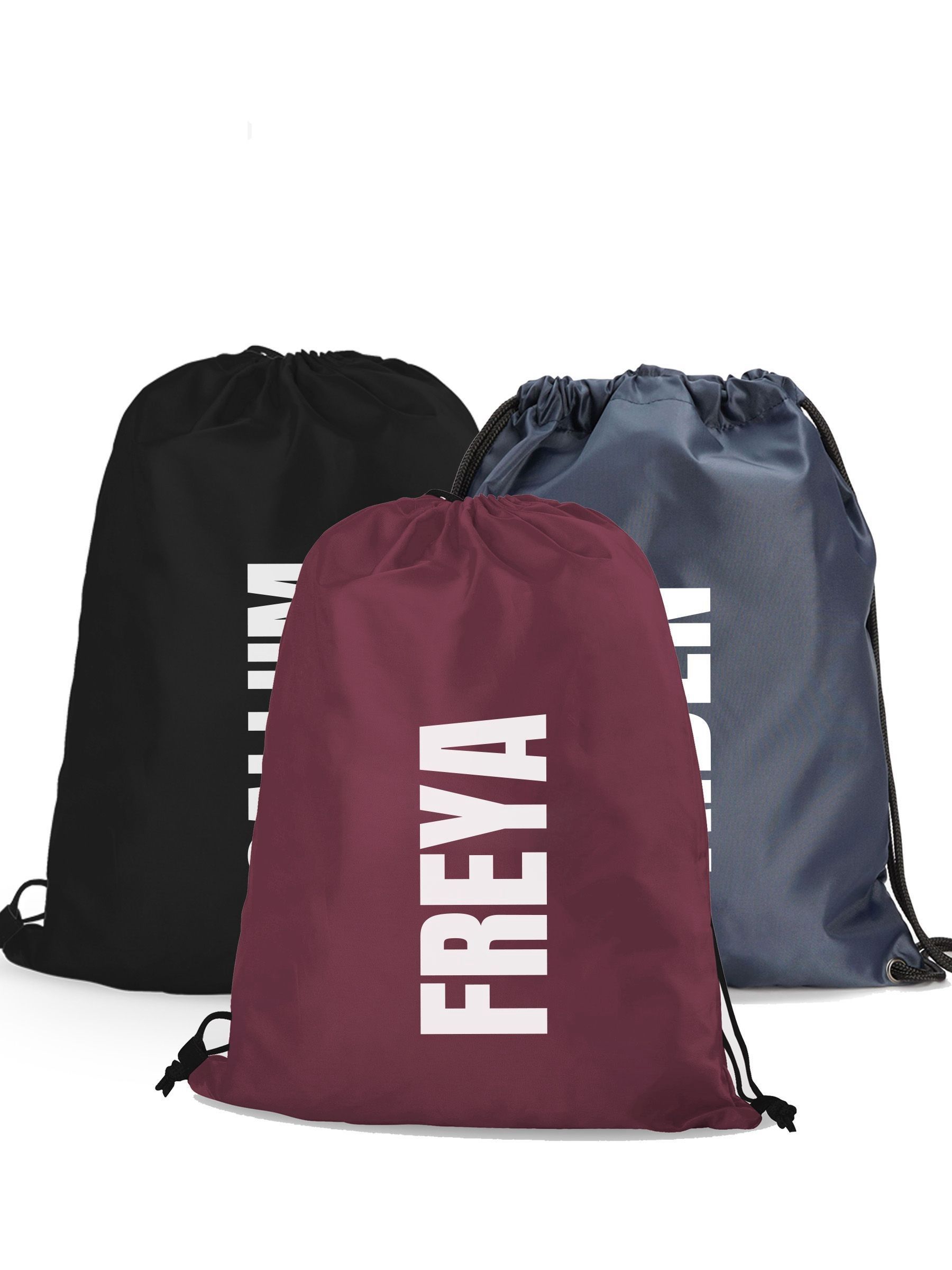 Buy Personalised Full Name Sport Drawstring Bag from the Next UK