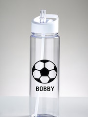Loveabode Personalised Clear Football Bottle - Image 1 of 3