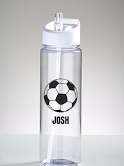 Loveabode Personalised Clear Football Bottle - Image 2 of 3