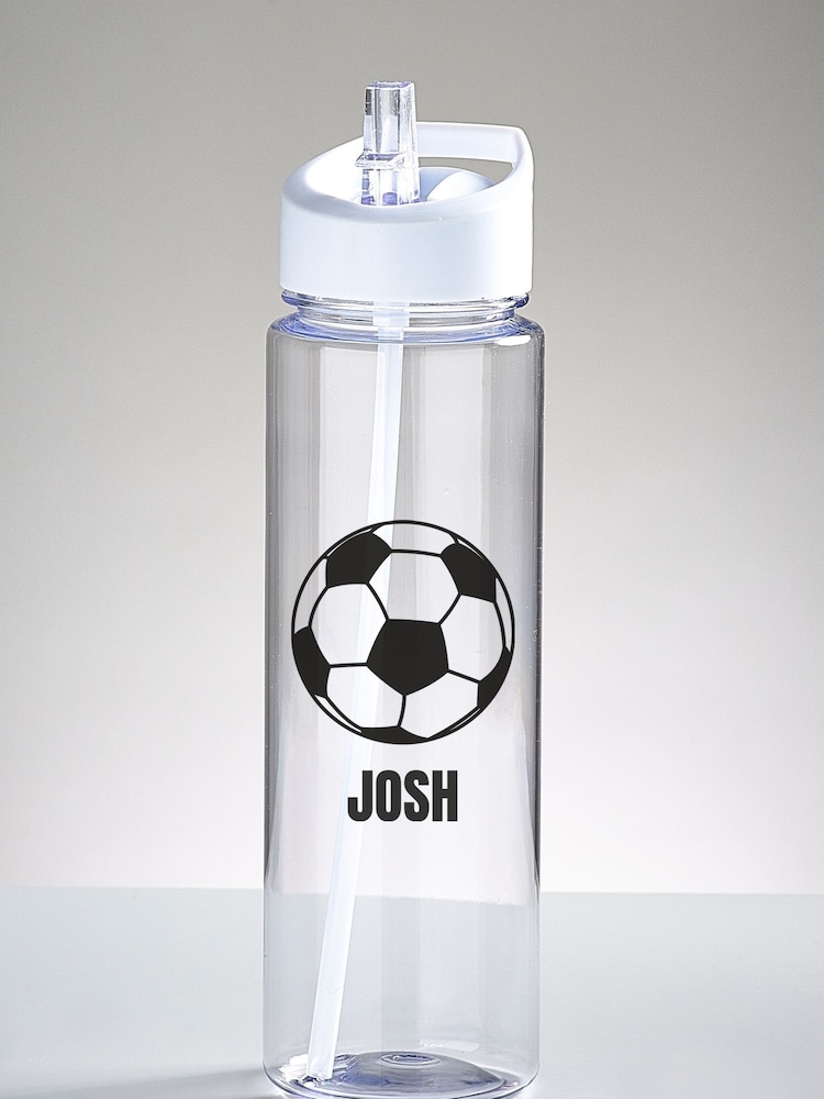 Loveabode Personalised Clear Football Bottle - Image 2 of 3