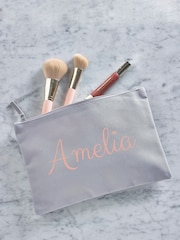 Personalised Name Grey Grab-Pouch - Image 1 of 4