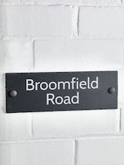 Personalised Rustic Slate House Sign by Loveabode - Image 3 of 4