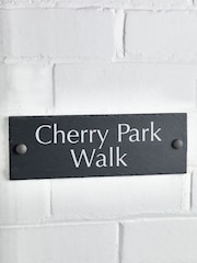 Personalised Rustic Slate House Sign by Loveabode - Image 4 of 4