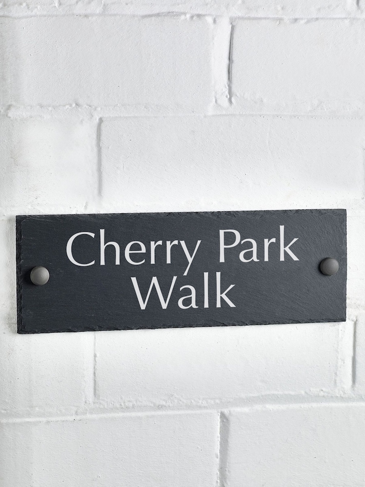 Personalised Rustic Slate House Sign by Loveabode - Image 4 of 4