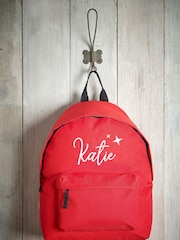 Loveabode Kids Natural Personalised Name And Stars Rucksack - Image 2 of 5