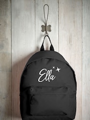 Loveabode Kids Natural Personalised Name And Stars Rucksack - Image 5 of 5