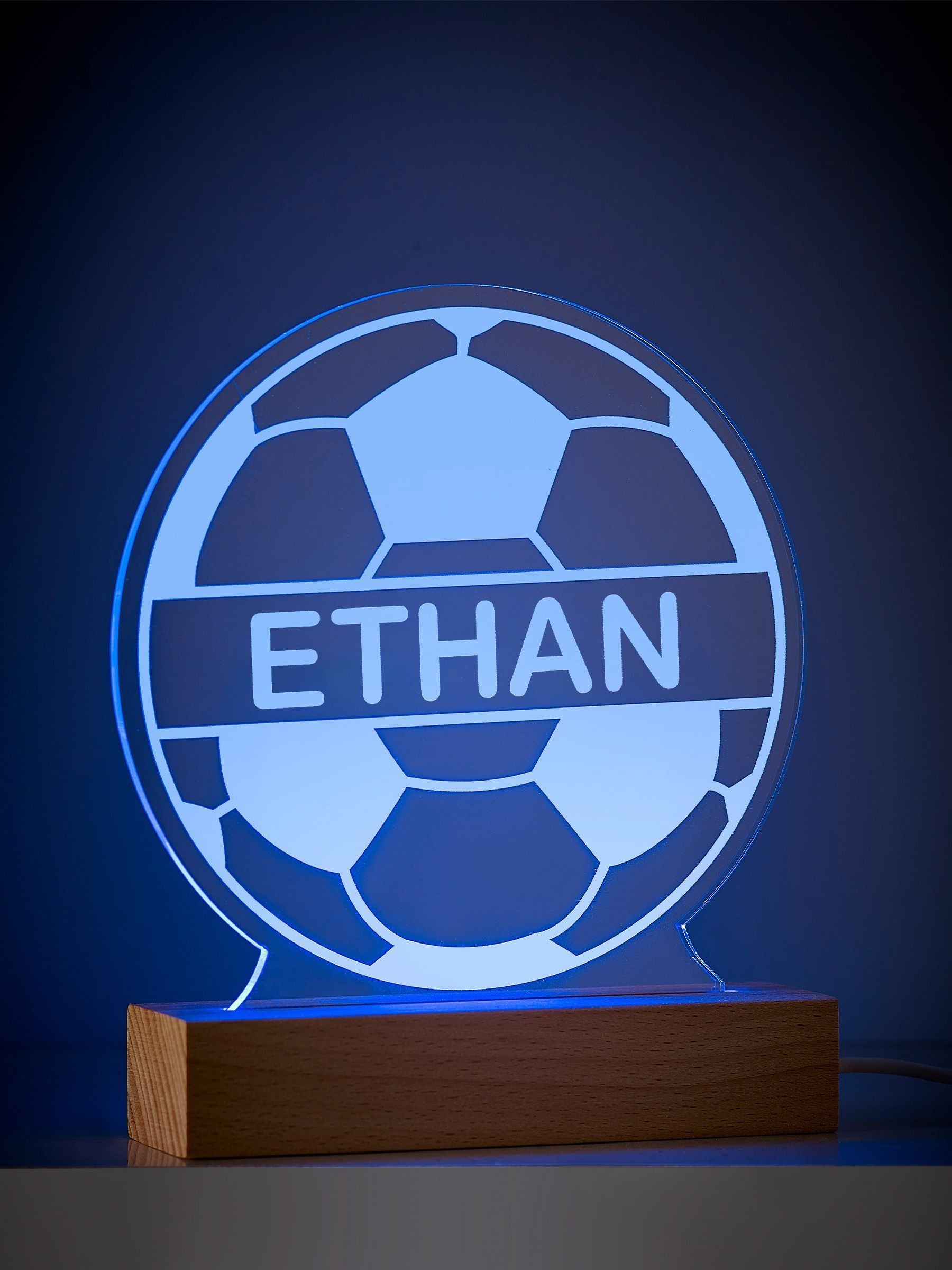 Buy Personalised LED Football Light from the Next UK online shop