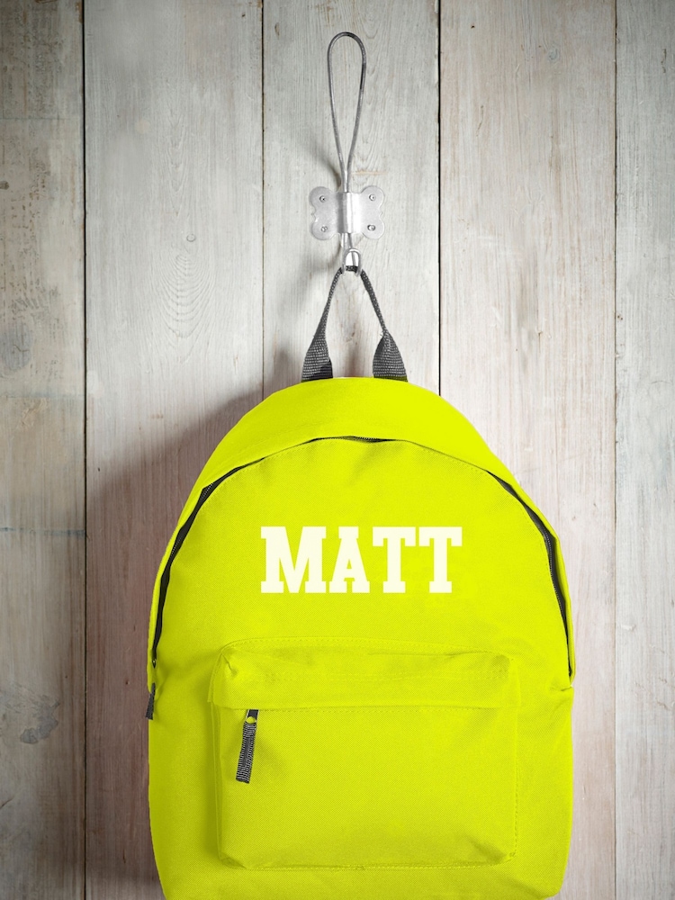 Personalised Full Name "or" Surname Rucksack Bag - Image 5 of 5