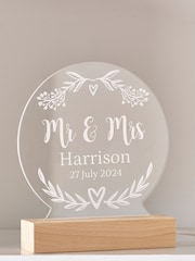 Personalised Wedding LED Light by Loveabode - Image 2 of 2