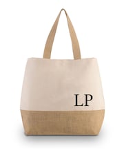 Personalised Natural Jute Bag - Image 2 of 4