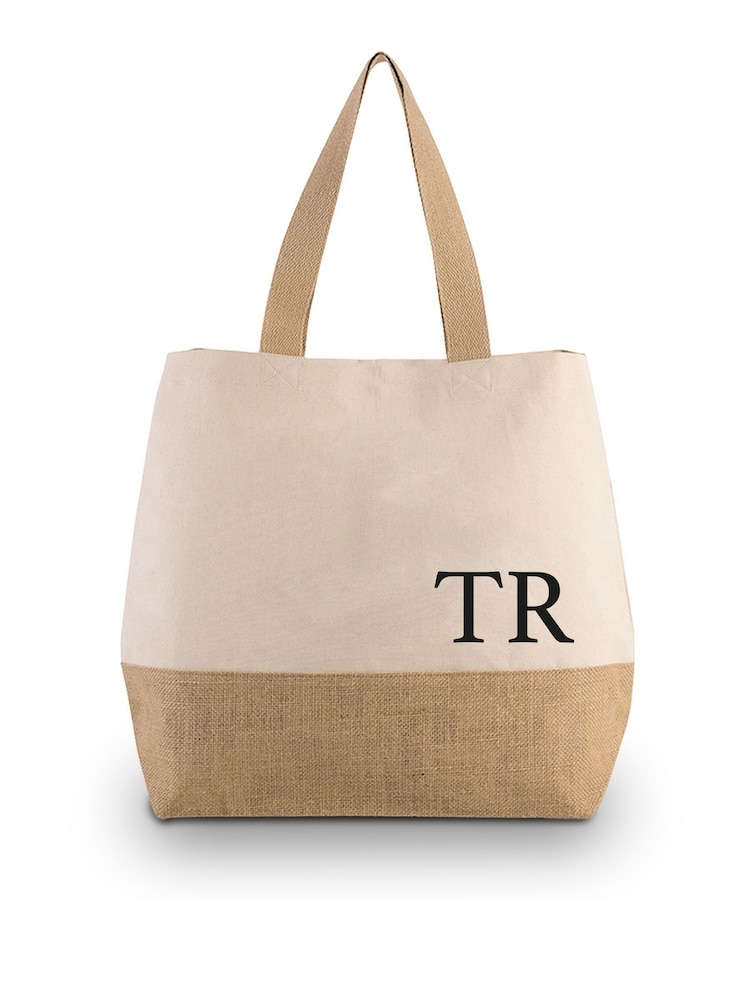 Personalised Natural Jute Bag - Image 4 of 4