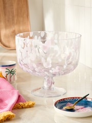 Pink Confetti Large Trifle Bowl - Image 1 of 5