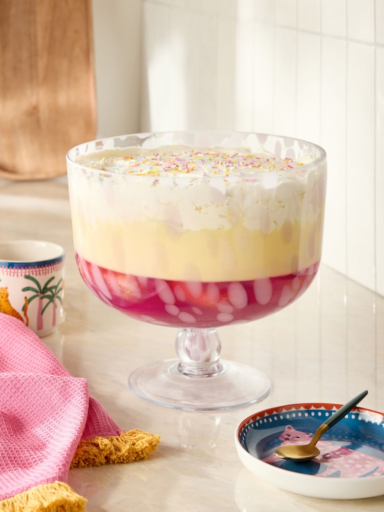 Confetti Large Trifle Bowl - صورة 2 من 5 Confetti Large Trifle Bowl - صورة 2 من 5