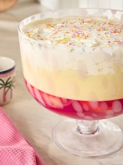 Pink Confetti Large Trifle Bowl - Image 3 of 5