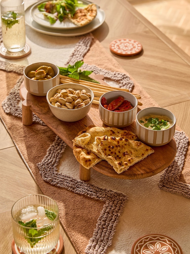 Natural Wood Footed Serve Board - Image 3 of 5