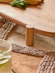 Natural Wood Footed Serve Board - Image 4 of 5
