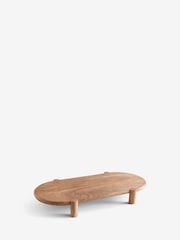 Natural Wood Footed Serve Board - Image 5 of 5