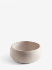 Natural Light Wood Serving Bowl - Image 4 of 4