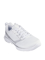 Skechers White Go Walk 7 Hailey Trainers - Image 3 of 5