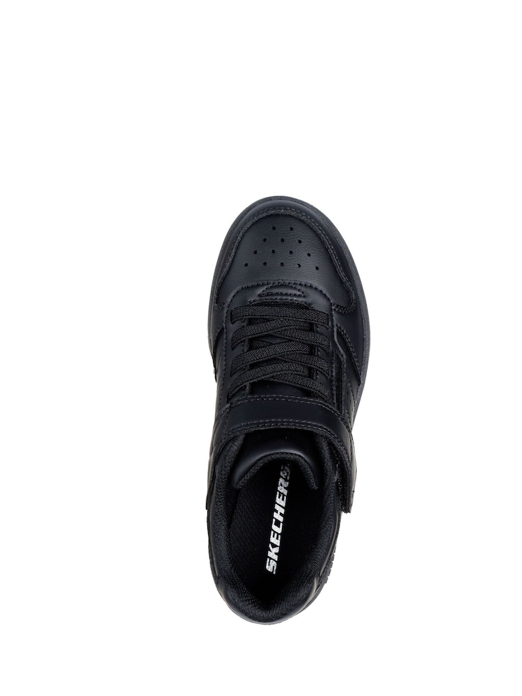 Skechers Black Quick Street Trainers - Image 4 of 4