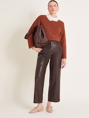 Monsoon Brown Luci Longline Jumper - Image 4 of 5