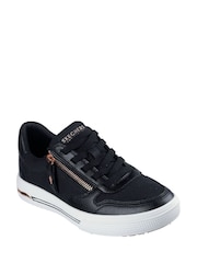 Skechers Black Arch Fit Arcade Trainers - Image 2 of 3