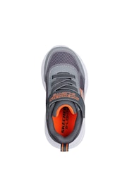 Skechers Grey Meteor Lights Krendox Trainers - Image 3 of 3