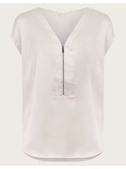 Monsoon Cream Wilde Woven Sleeveless Top - Image 5 of 5