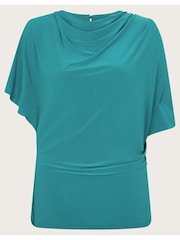 Monsoon Deb Drape Jersey Top - Изображение 5 из 5