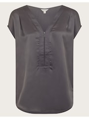 Monsoon Grey Wilde Woven Sleeveless Top - Image 6 of 6