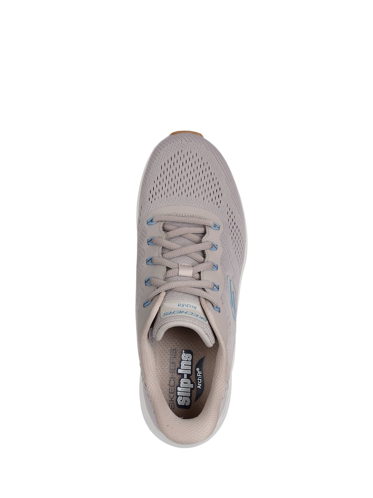 Skechers Grey Arch Fit 2.0 Trainers - Image 3 of 3