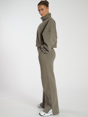 South Beach Green Wide Leg Joggers - Image 2 of 6