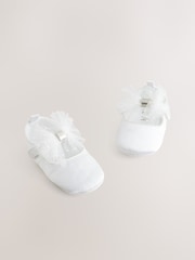 كريم - حذاء Padders مزيّن بفيونكة للبنات من Baker By Ted Baker - Image 1 of 5