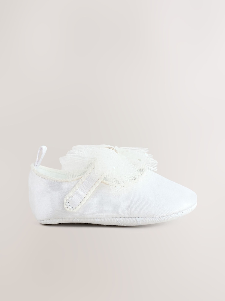 كريم - حذاء Padders مزيّن بفيونكة للبنات من Baker By Ted Baker - Image 2 of 5