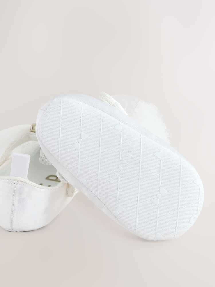 Baker by Ted Baker Baby Girls Padders Shoes With Bow - Image 3 of 6